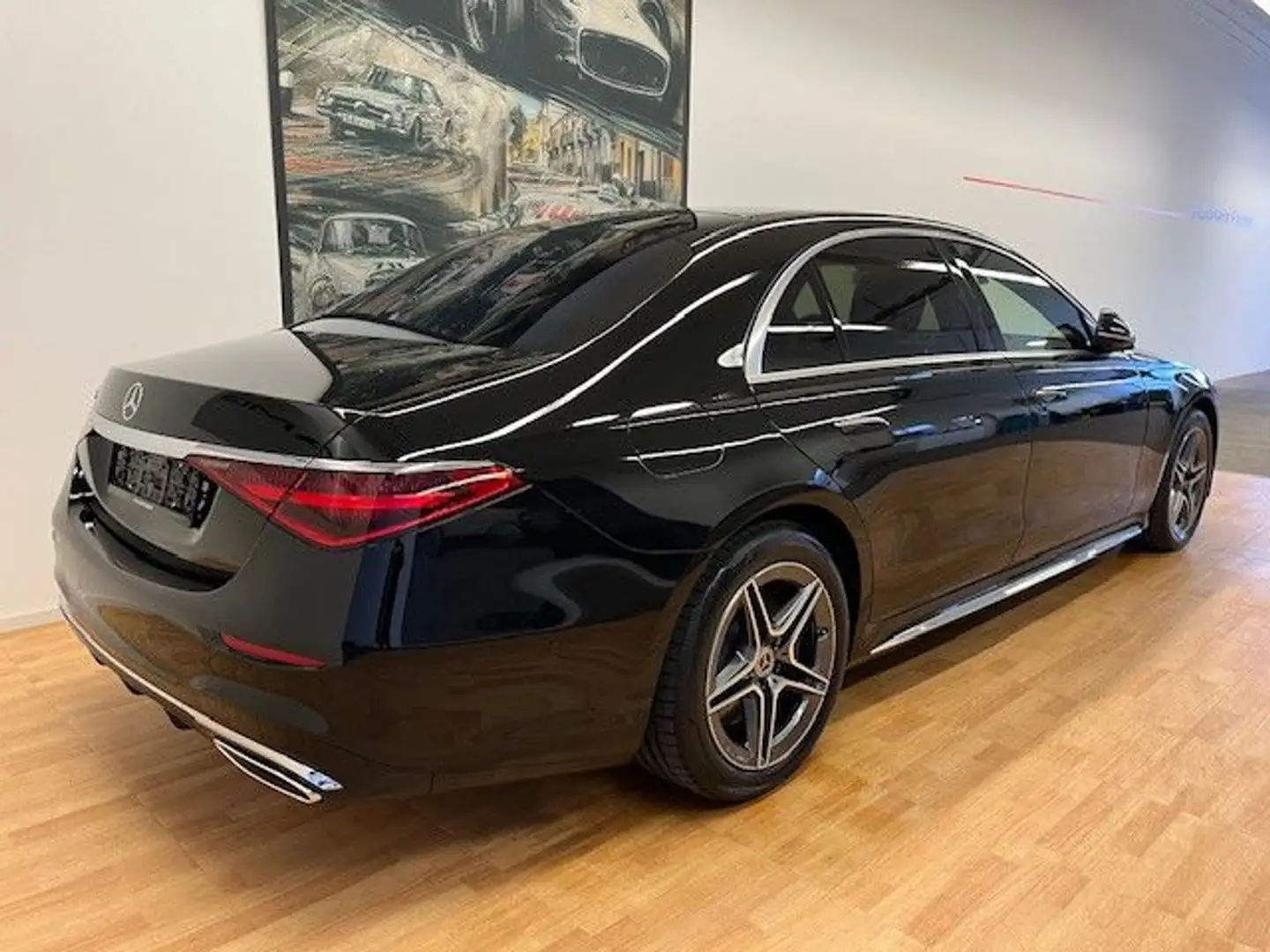 Mercedes-Benz S 580 e lang long AMG-Line Sound Pano Chauffeur Negru - 2