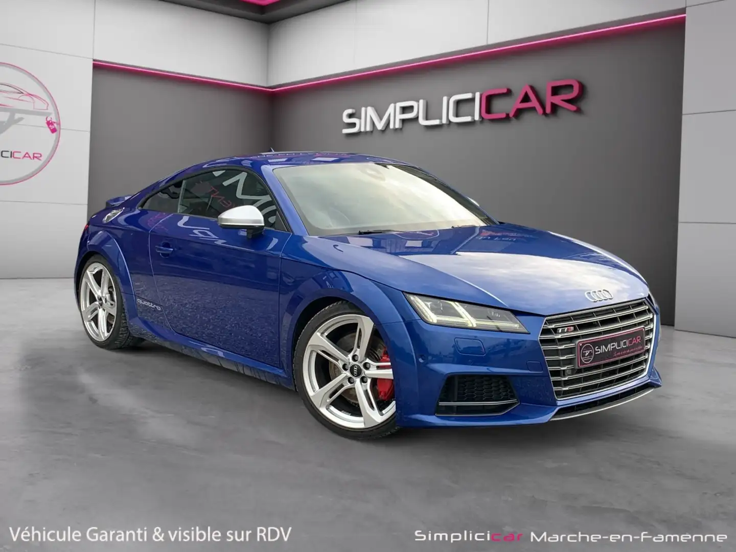 Audi TTS TTS Coupé 2.0 TFSI Quattro TTS S tronic Bleu - 1