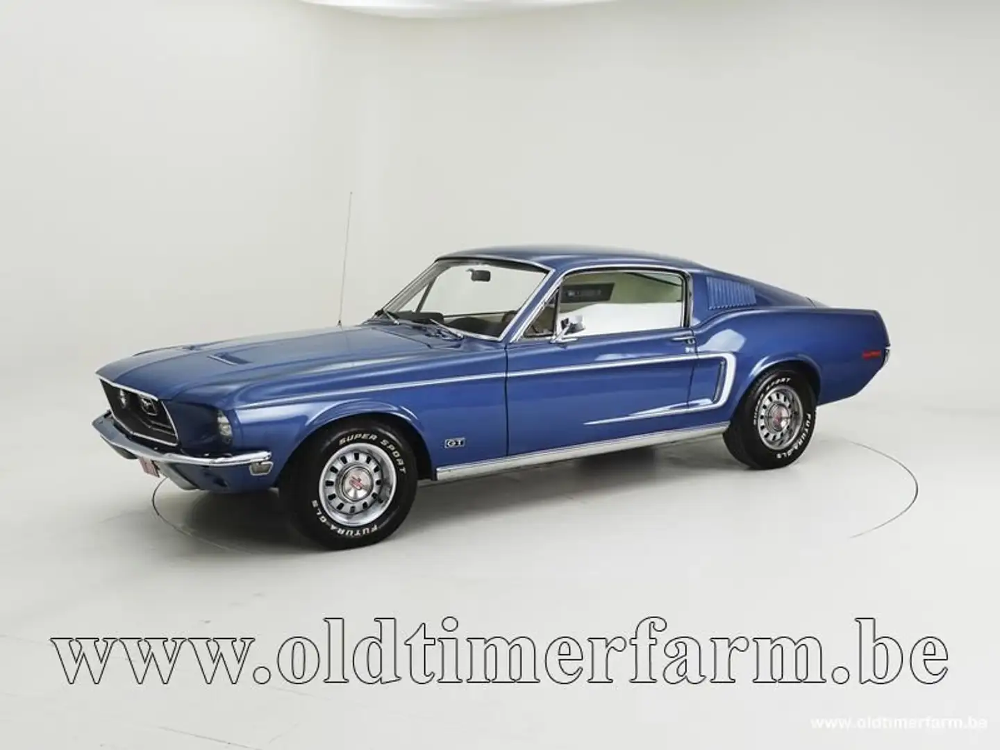 Ford Mustang Fastback Code S GT '68 CH6981 Bleu - 1