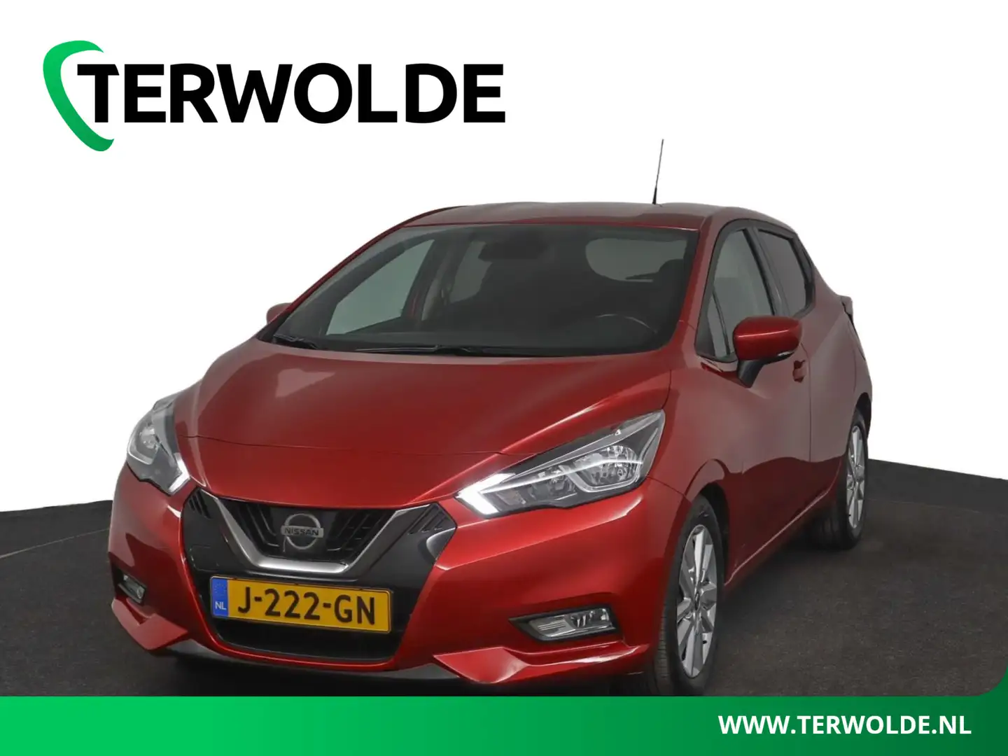 Nissan Micra 1.0 IG-T N-Connecta | Apple CarPlay/Android Auto | Rosso - 1
