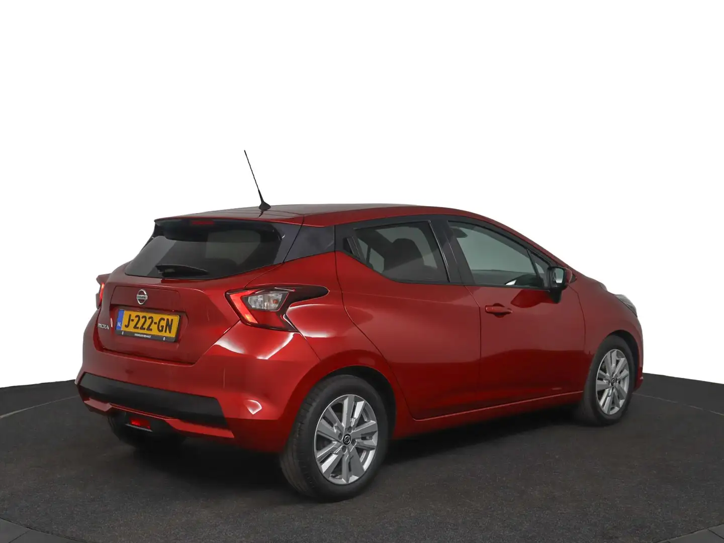 Nissan Micra 1.0 IG-T N-Connecta | Apple CarPlay/Android Auto | Rosso - 2