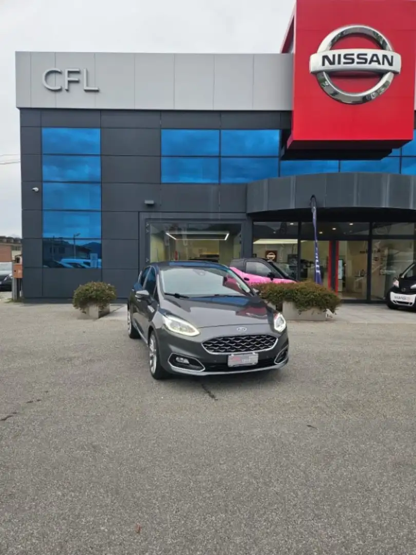 Ford Fiesta 1.0 Ecoboost 100 CV 5 porte Vignale Gris - 1