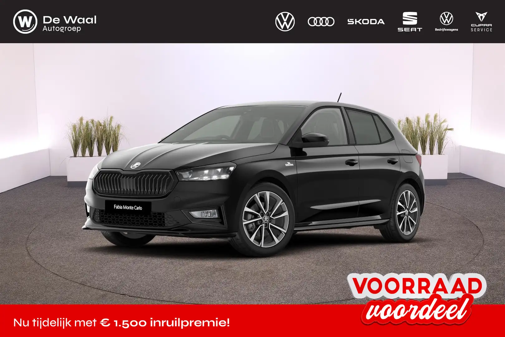 Skoda Fabia Monte Carlo 1.0 TSI DSG Schwarz - 1