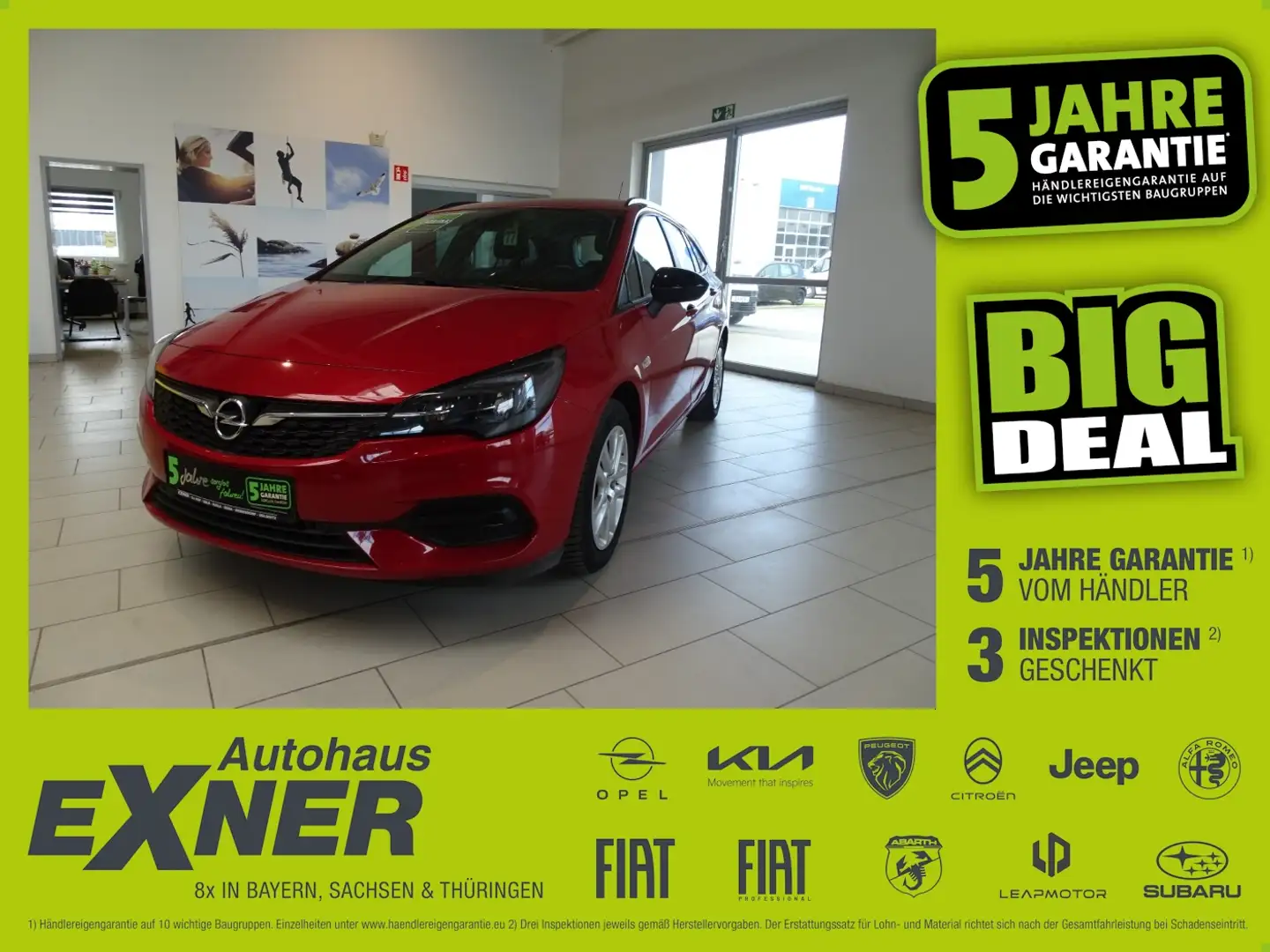 Opel Astra K Sportstourer 1.2 Turbo EDITION LED Red - 1