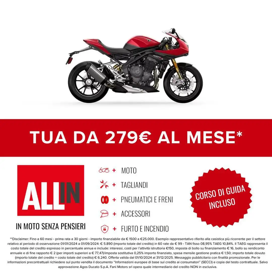 Triumph Speed Triple 1200 RR Speed 1200 RR Rouge - 2