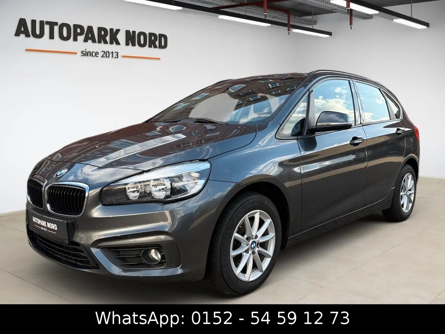 BMW 218 /AHK/NAVI/TEMP/SHZ/PDC/ALU Gris - 1