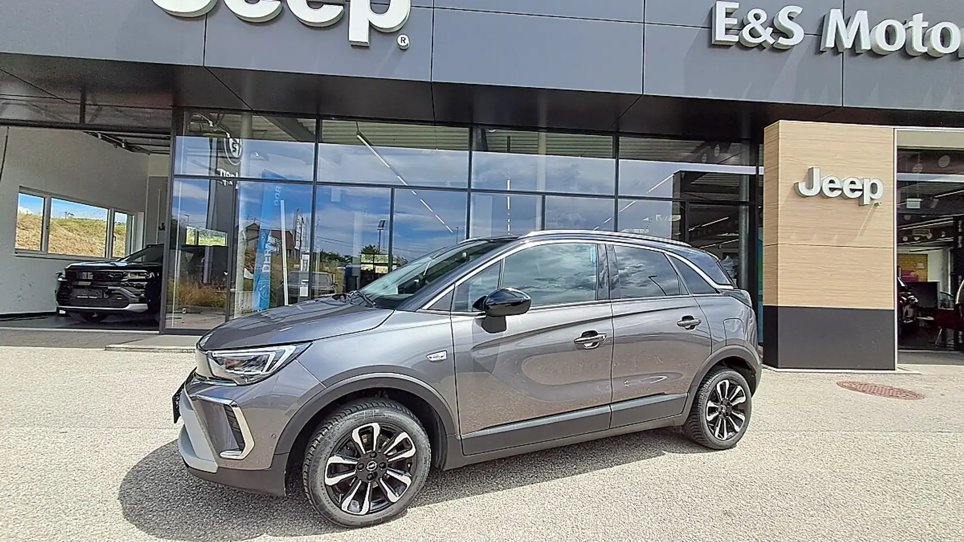 Opel Crossland 1,2 Turbo Elegance Grau - 2