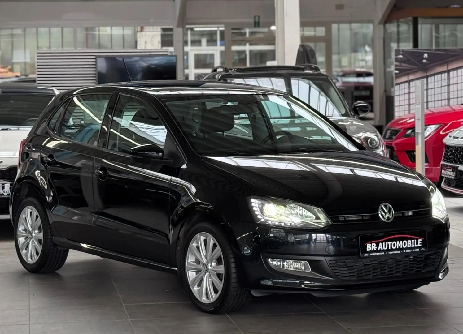 Volkswagen Polo 2.Hand*Bi-Xenon*Panorama*Klimaautomatik*SHZ*SR/WR Noir - 2
