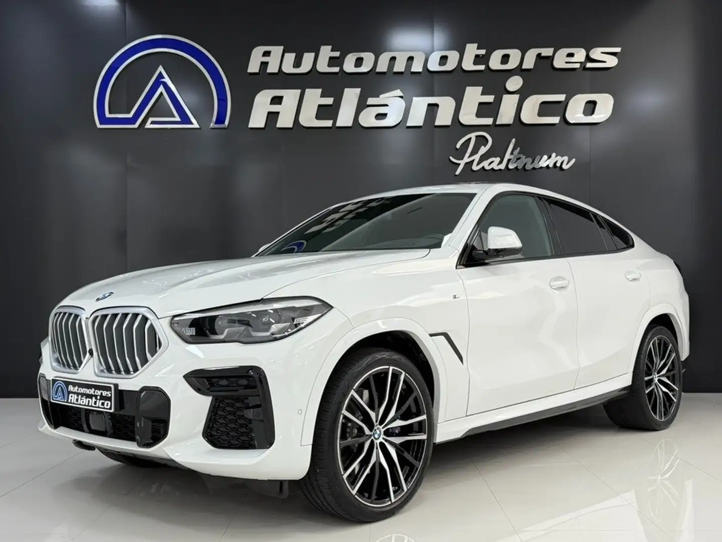 BMW X6 xDrive30d Weiß - 1