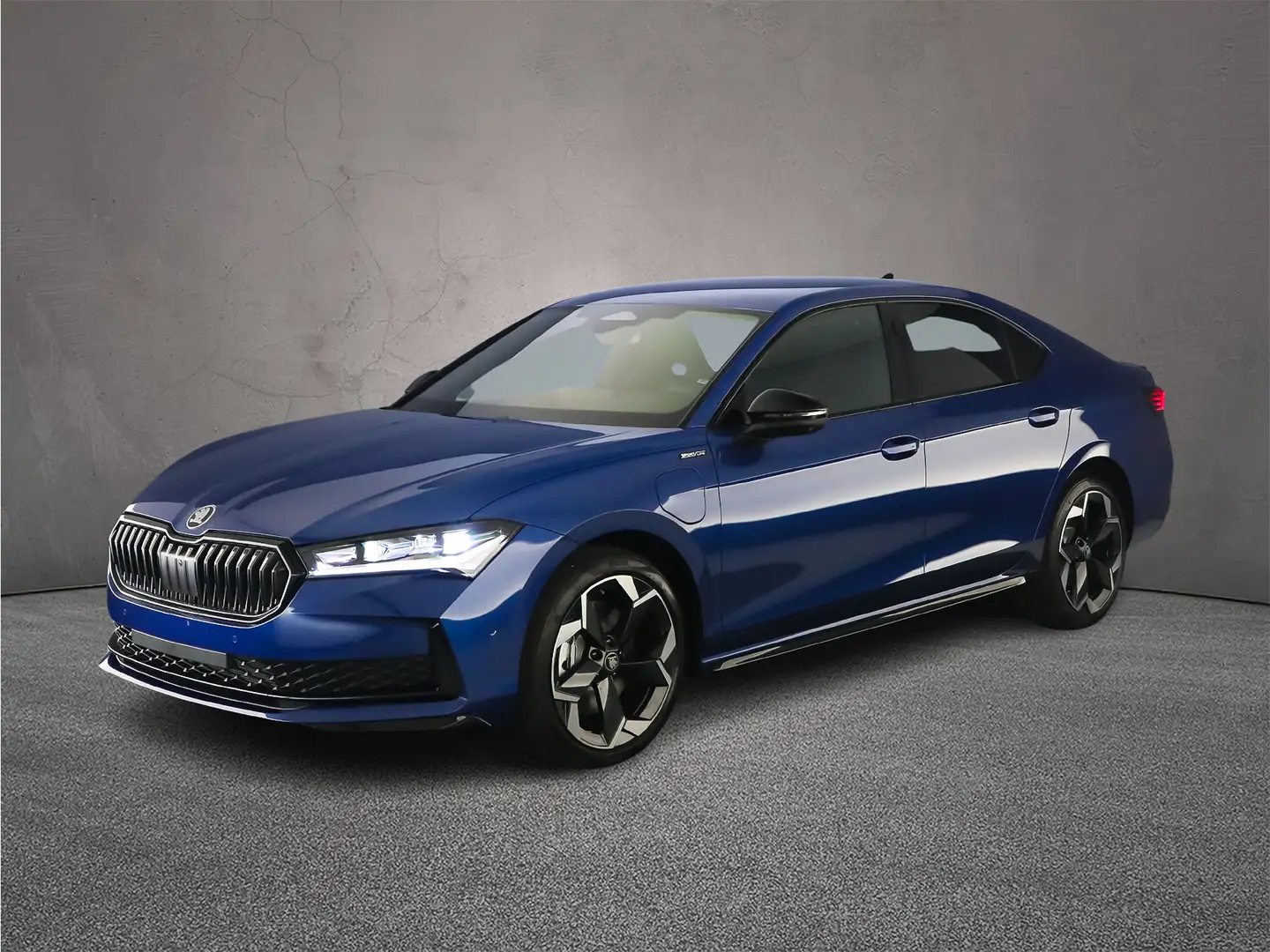 Skoda Superb 1.5 TSI iV 204pk Sportline Business Blauw - 2