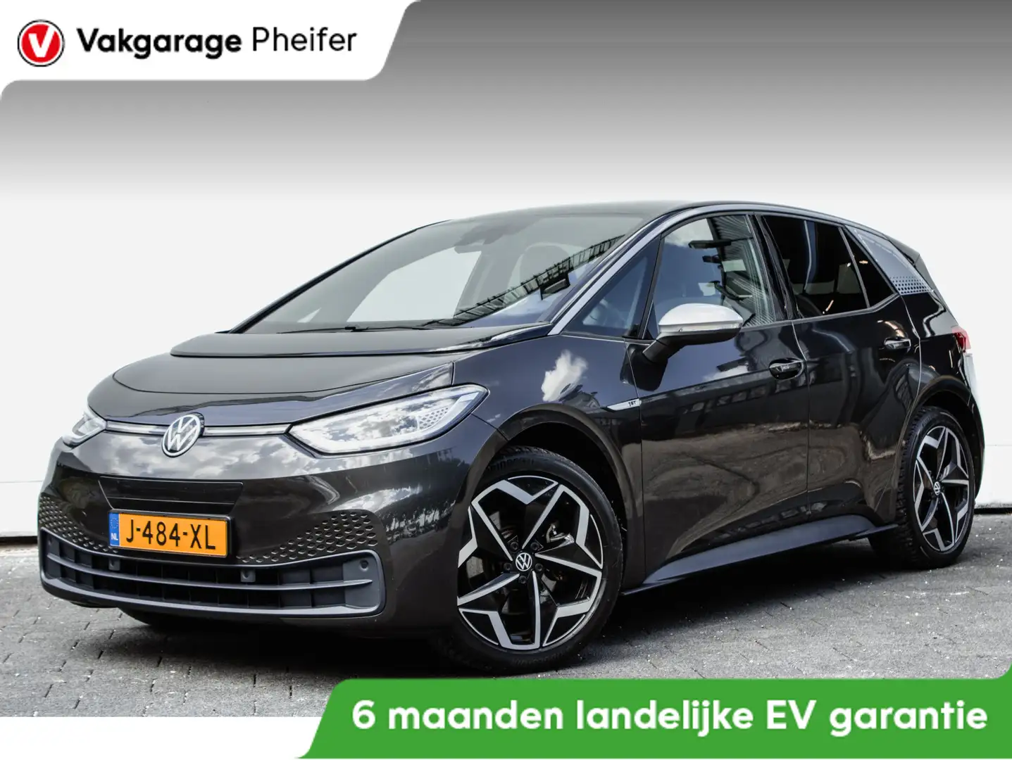 Volkswagen ID.3 First Plus 58 kWh Trekhaak/ Stoelverwarming/ Carpl Grijs - 1