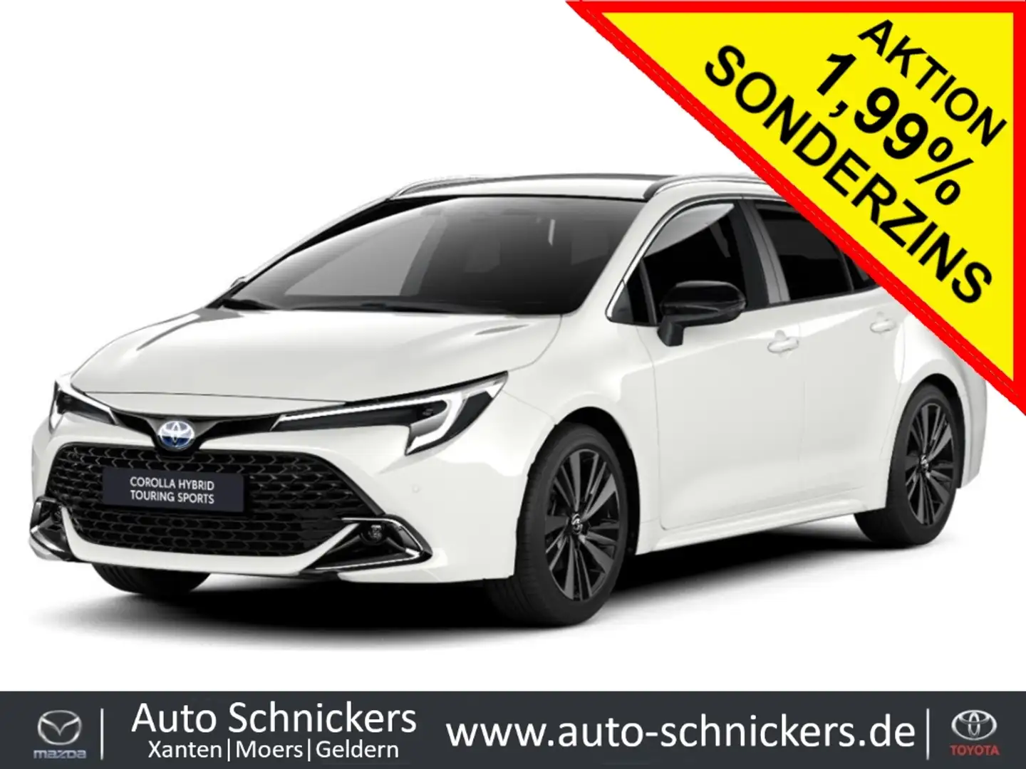 Toyota Corolla TS+TEAMPLAYER+TEC-P+MODELL2025+AKTIONWARE Weiß - 1