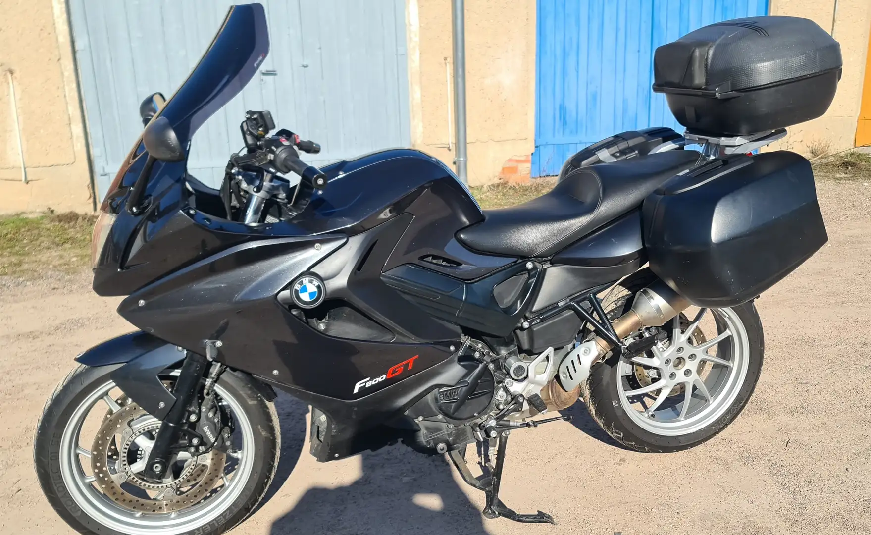 BMW F 800 GT Vollausstattung, Navi, 3 cm tiefergelegt, graumetallic Gris - 1