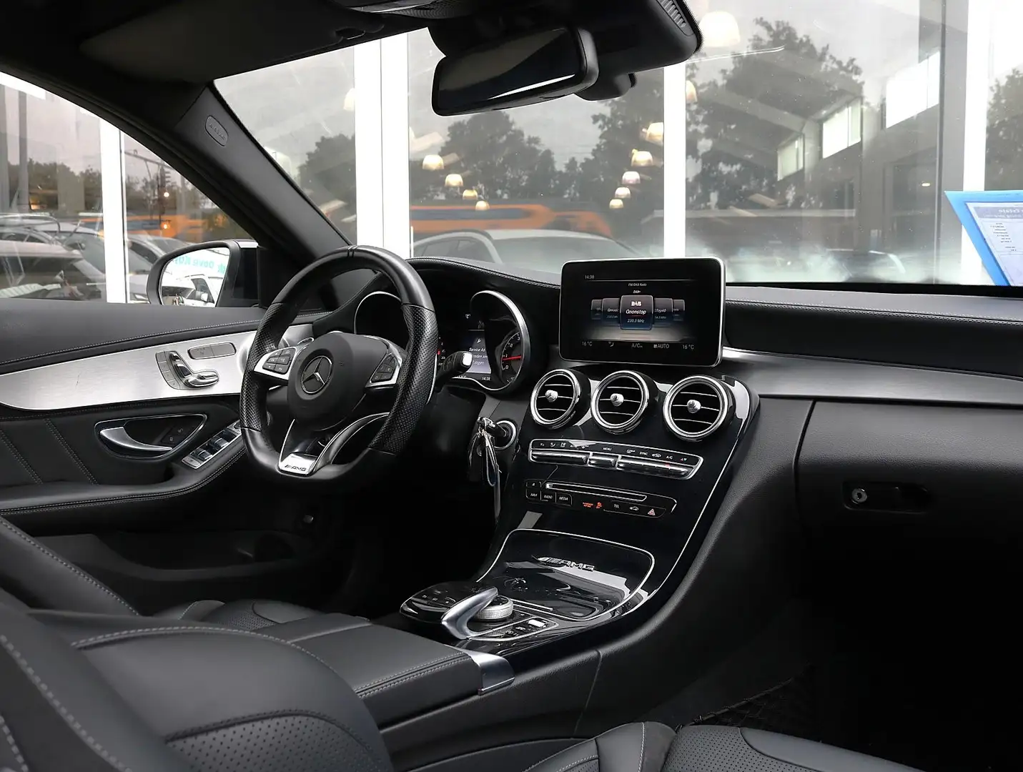Mercedes-Benz C 63 AMG Estate | Night edition Blanc - 2