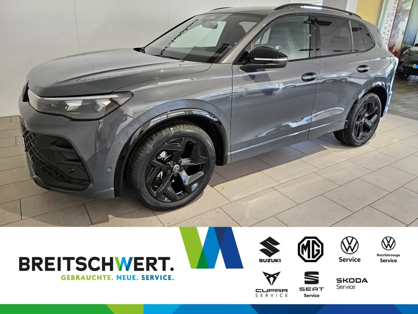 Volkswagen Tiguan 1.5 eTSI R-Line BlackStyle DSG AHK ACC RFK Gris - 1