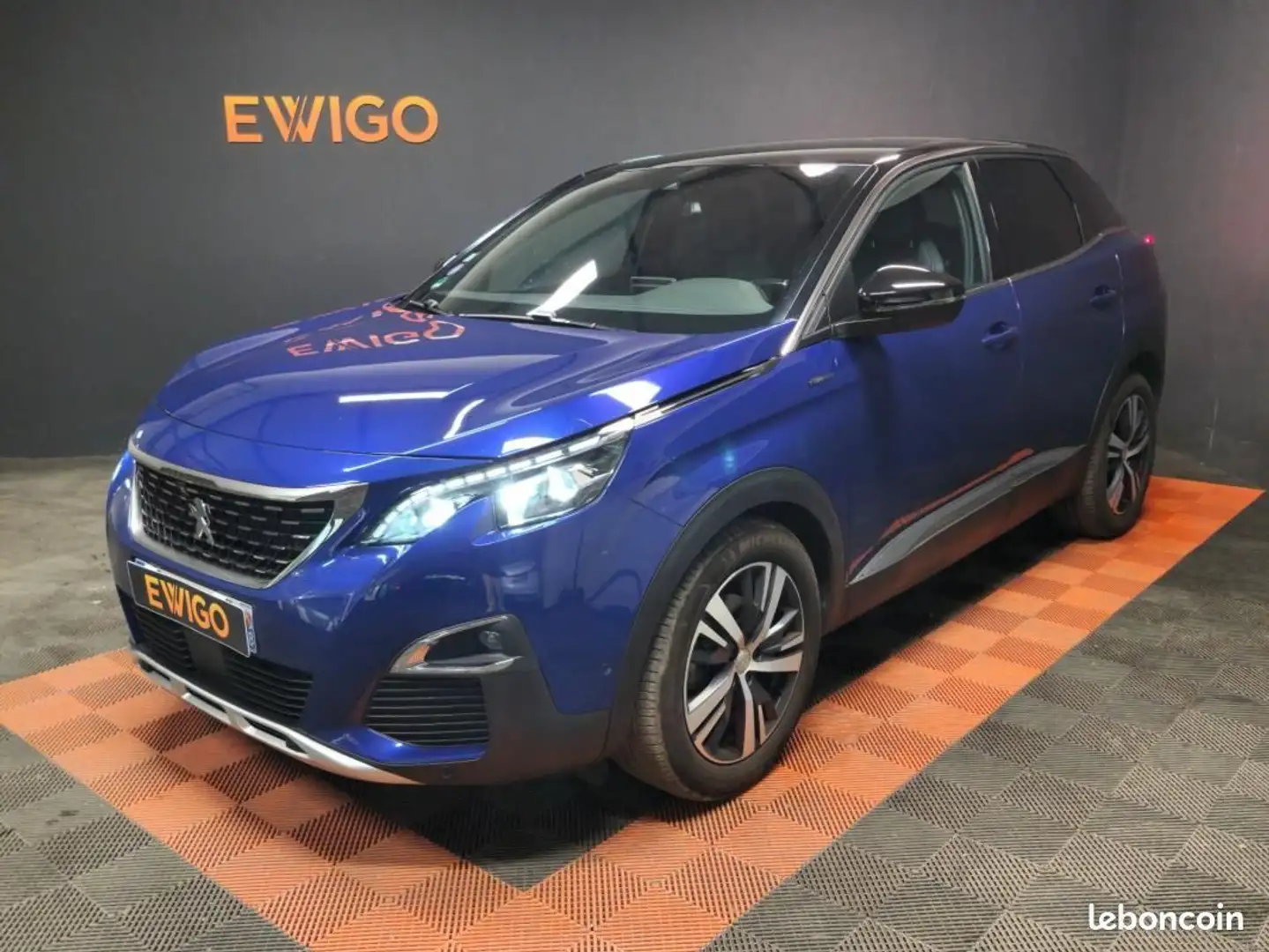 Peugeot 3008 1.6 THP 165ch ALLURE BUSINESS BVA Bleu - 1