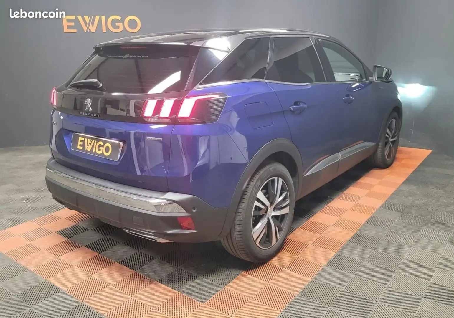 Peugeot 3008 1.6 THP 165ch ALLURE BUSINESS BVA Bleu - 2