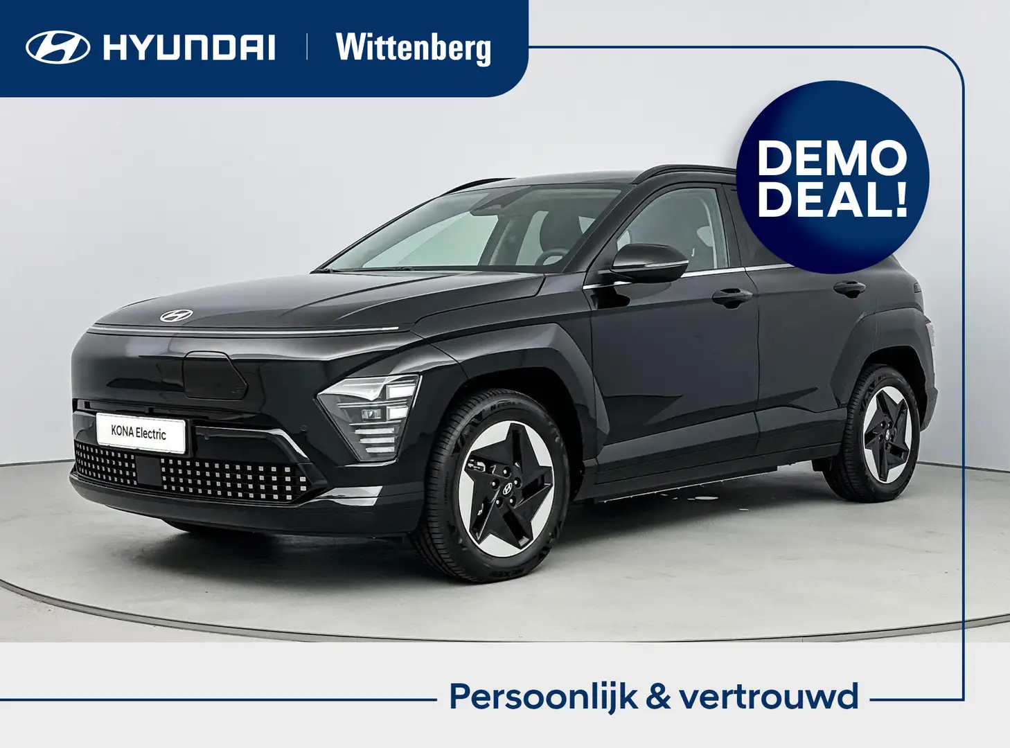 Hyundai KONA Electric Comfort 65.4 kWh | + Warmtepomp en V2L | Zwart - 1