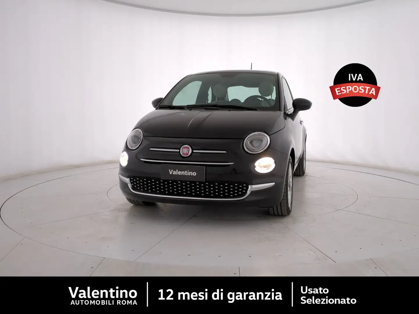Fiat 500 1.0 Hybrid Dolcevita Nero - 1
