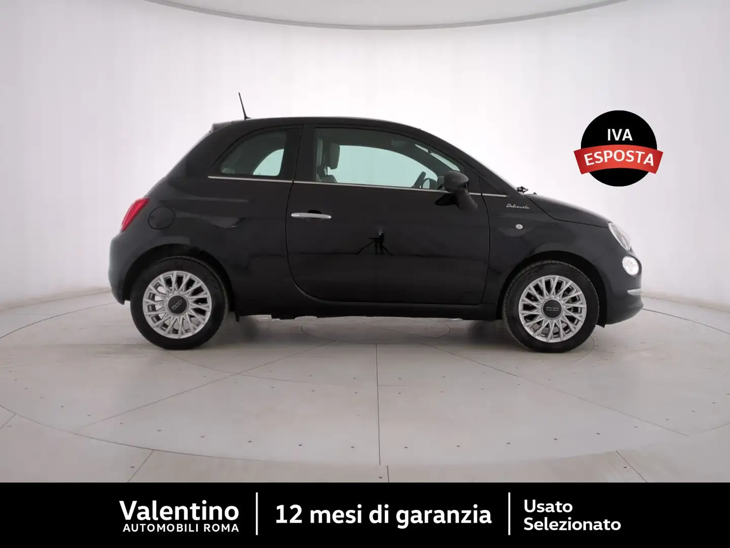 Fiat 500 1.0 Hybrid Dolcevita Nero - 2