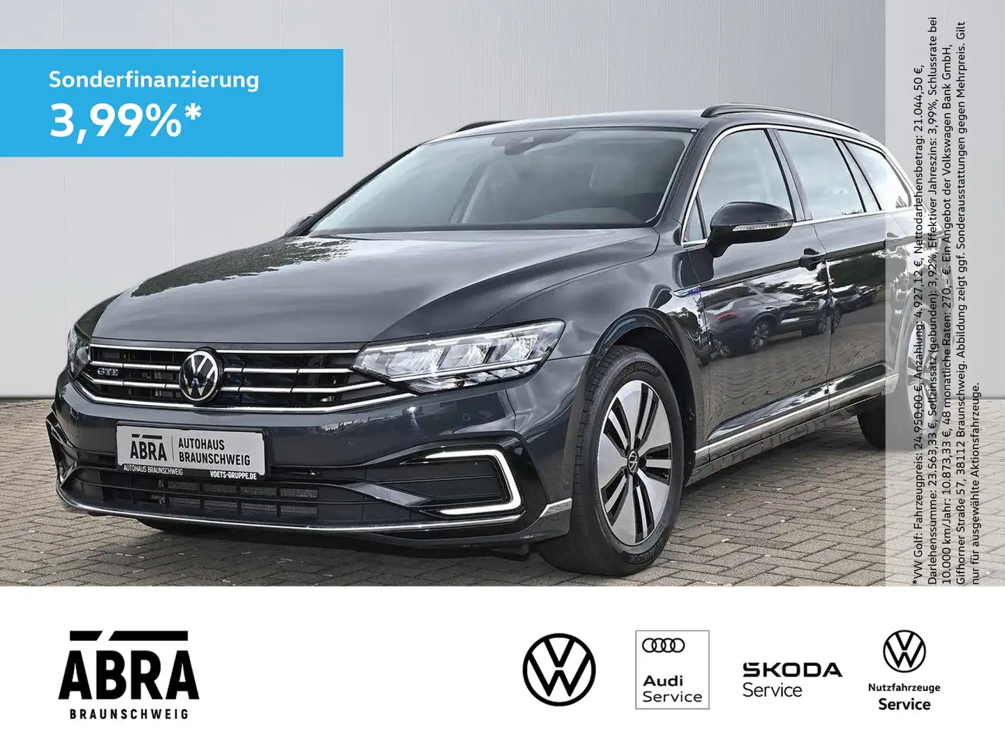 Volkswagen Passat Variant GTE 1.4eTSI DSG LED+NAV+CAM+ACC Gris - 1