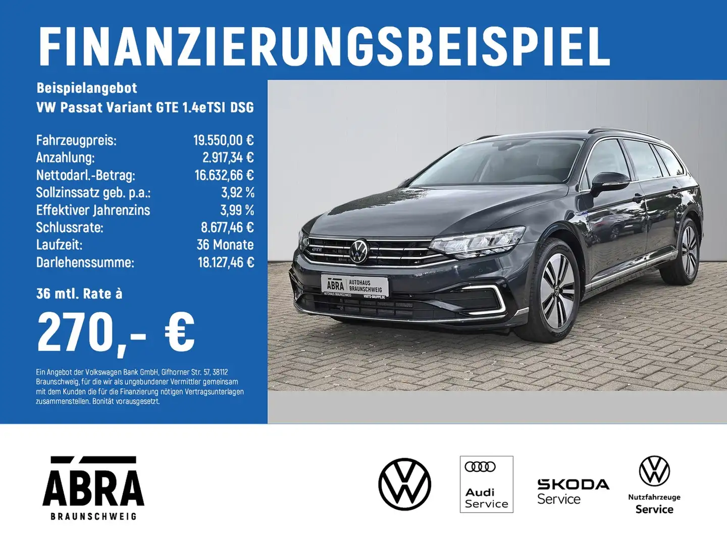 Volkswagen Passat Variant GTE 1.4eTSI DSG LED+NAV+CAM+ACC Gris - 2
