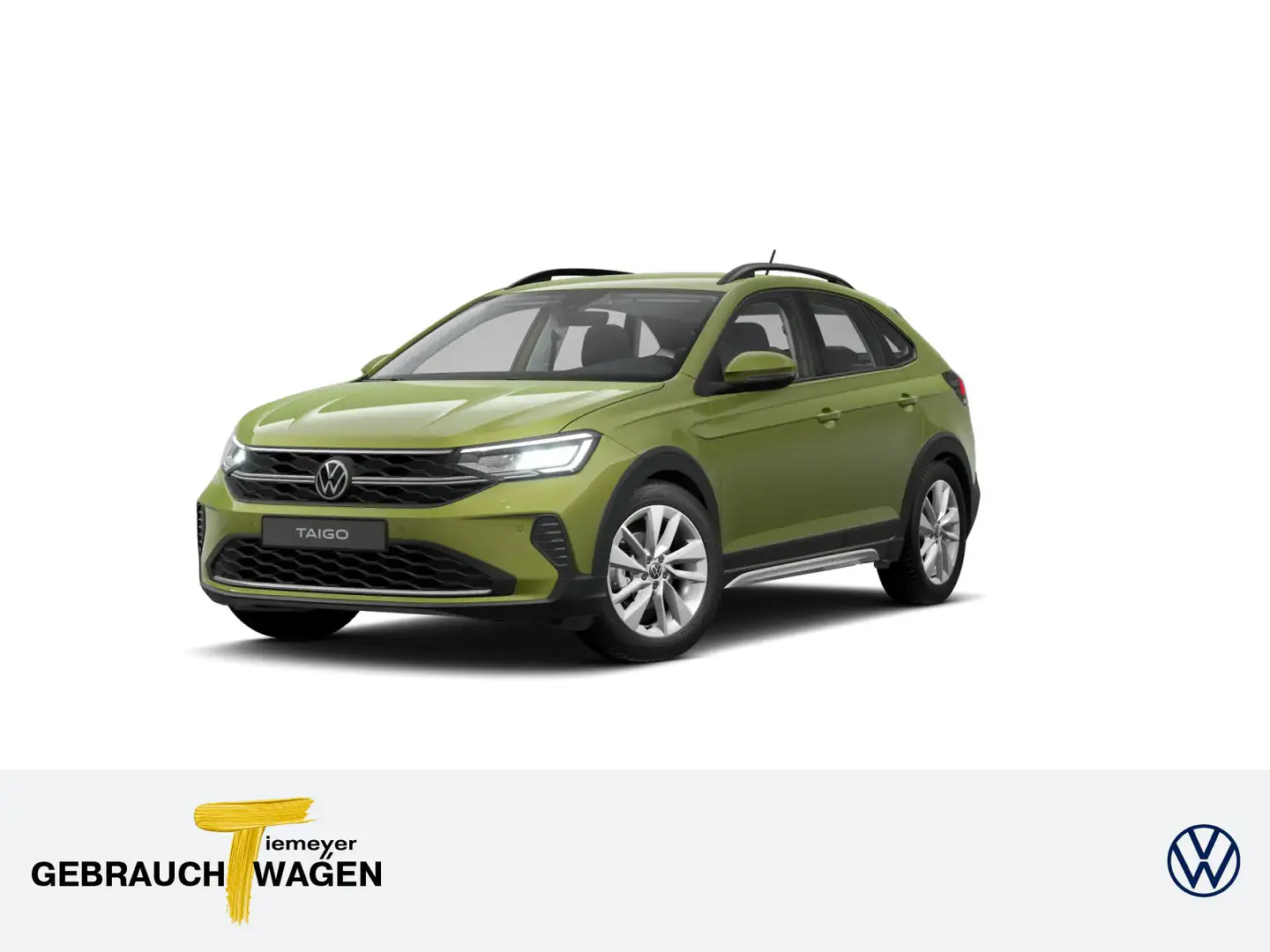 Volkswagen Taigo 1.5 TSI DSG LIFE LED NAVI KEYLESS APP-CON Grün - 1