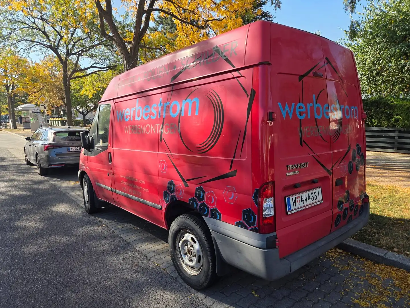 Ford Transit Kastern 330K Rot - 2