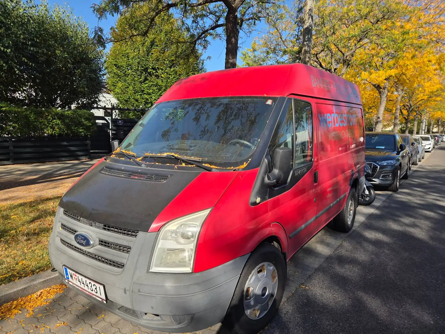 Ford Transit Kastern 330K Rot - 1