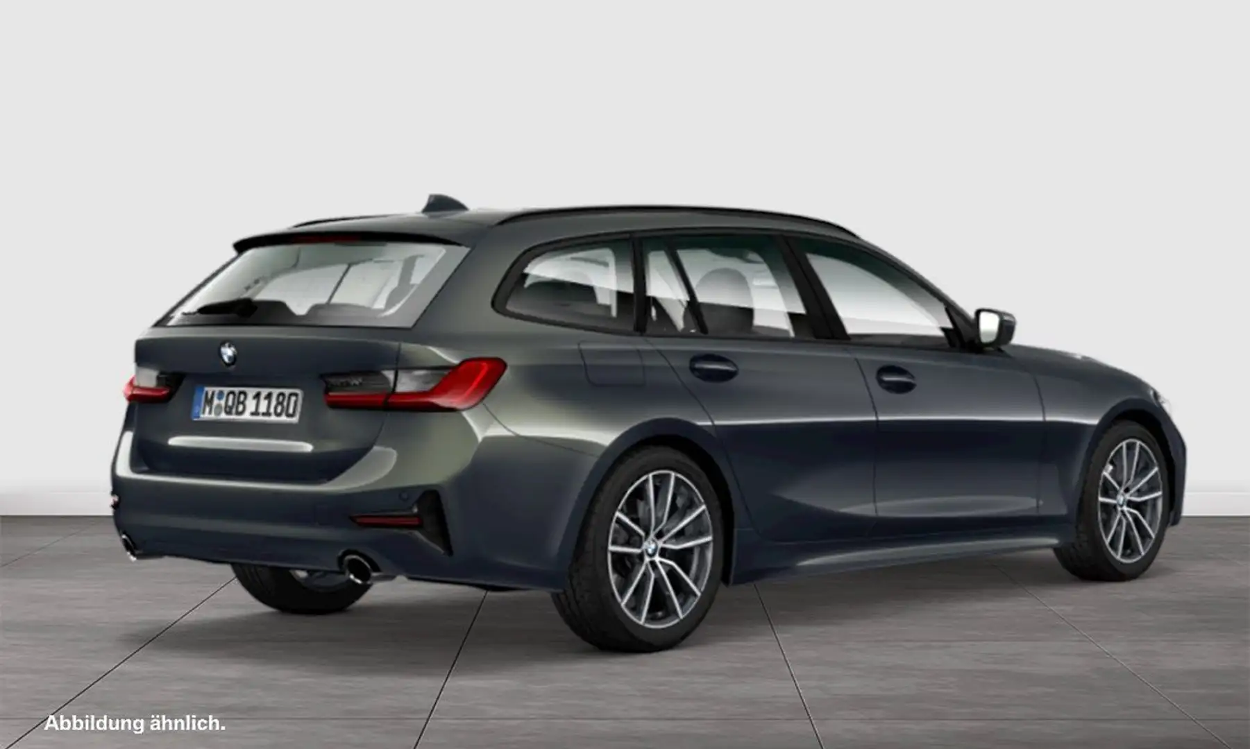 BMW 320 d PANO NAVI LED PDC V+H DAB Tempomat Klima Grau - 2