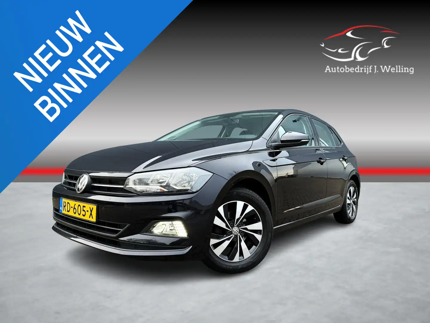 Volkswagen Polo 1.0 TSI Comfortline Apple Carplay / PDC / Klima Noir - 1