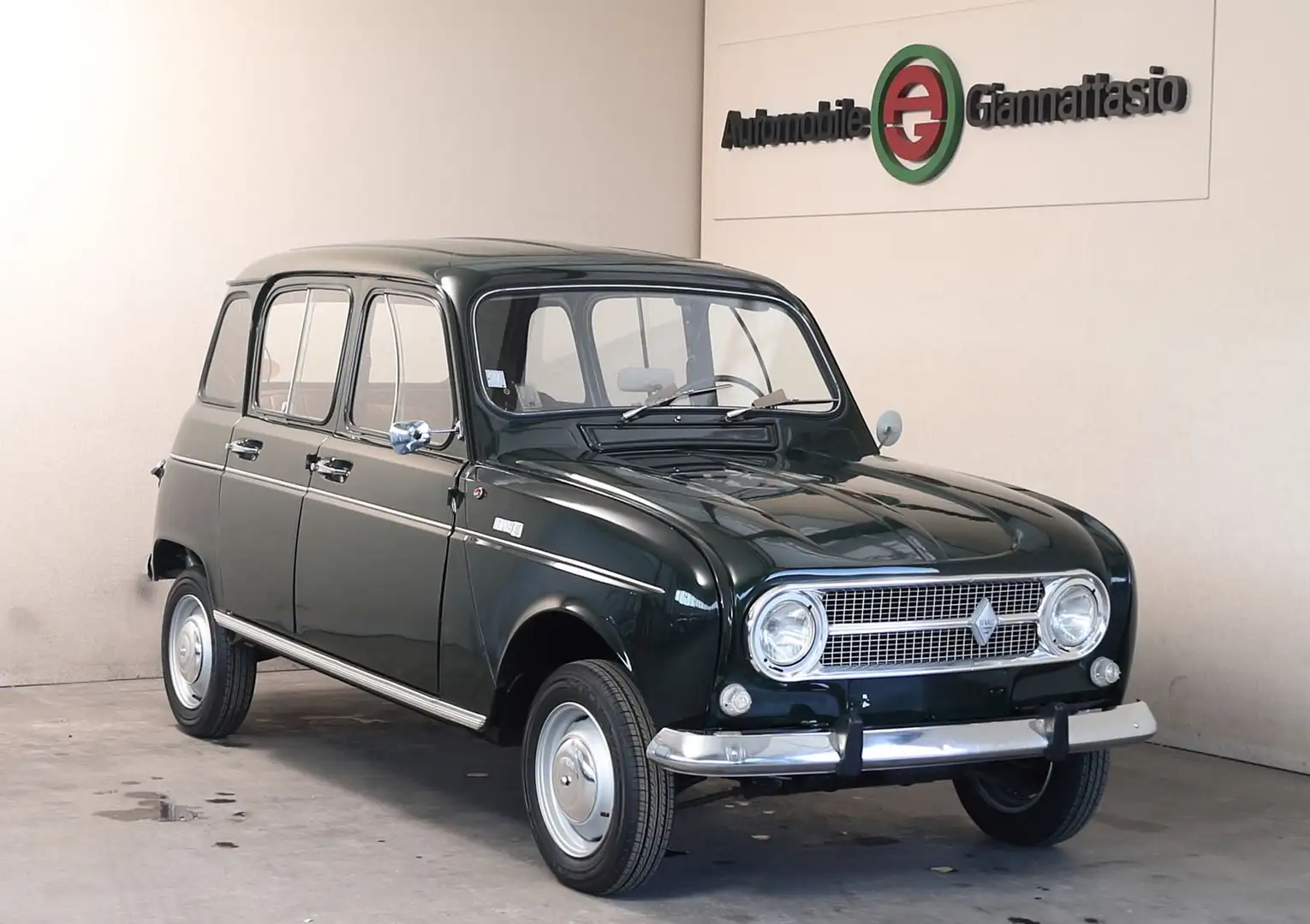 Renault R 4 R4 Alubrille 66tkmOriginal nicht Restauriert Grün - 2