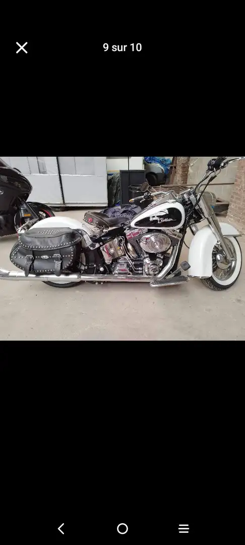 Harley-Davidson Softail Totalement restaurés par professionnel nouveaux mo Blanc - 1