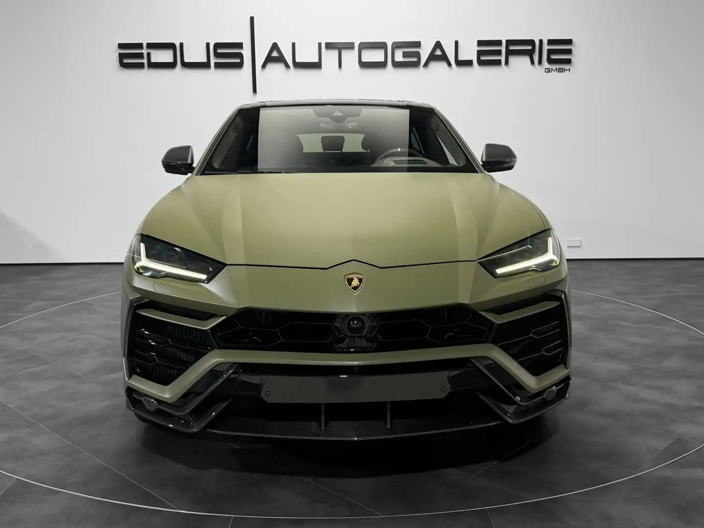 Lamborghini Urus 4.0 V8 Carbon HUD 23 Verde Turbine Pano B&O Vert - 2