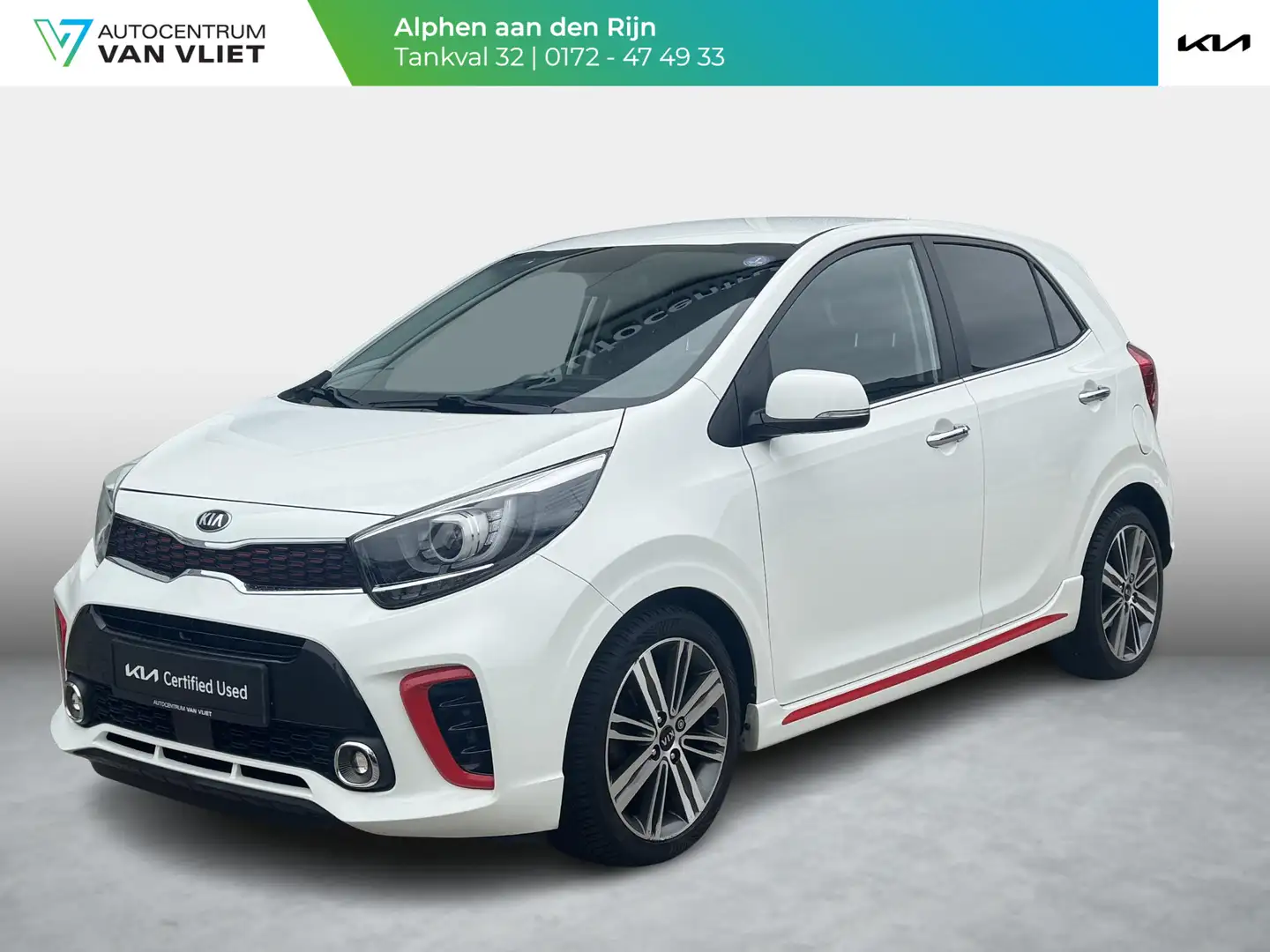 Kia Picanto 1.0 T-GDI GT-Line Blanc - 1