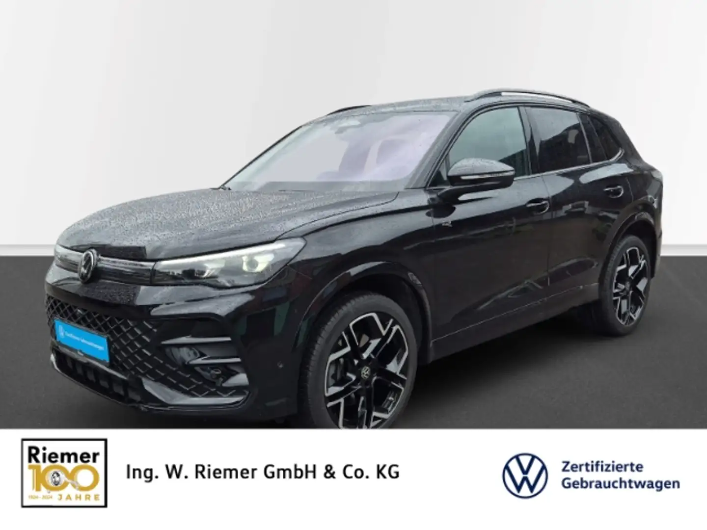 Volkswagen Tiguan 2.0 TDI DSG R-Line 4Motion Leder AHK HarmannKardon Zwart - 1