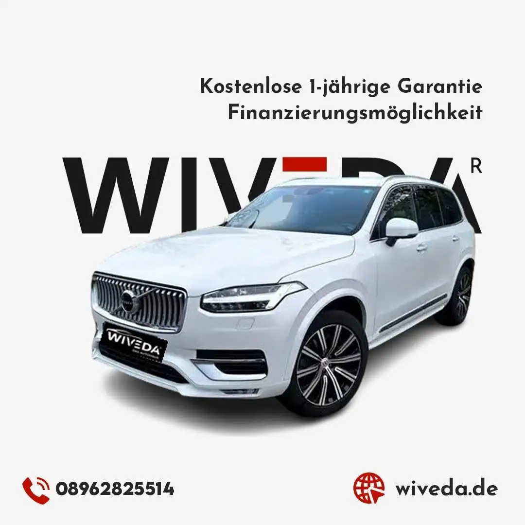 Volvo XC90 Inscription AWD LED~ACC~360~7-SITZER Weiß - 1