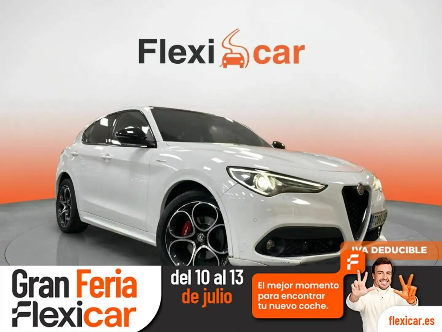 Alfa Romeo Stelvio 2.2 Diésel 154kW (210CV) Veloce Q4 Blanc - 1