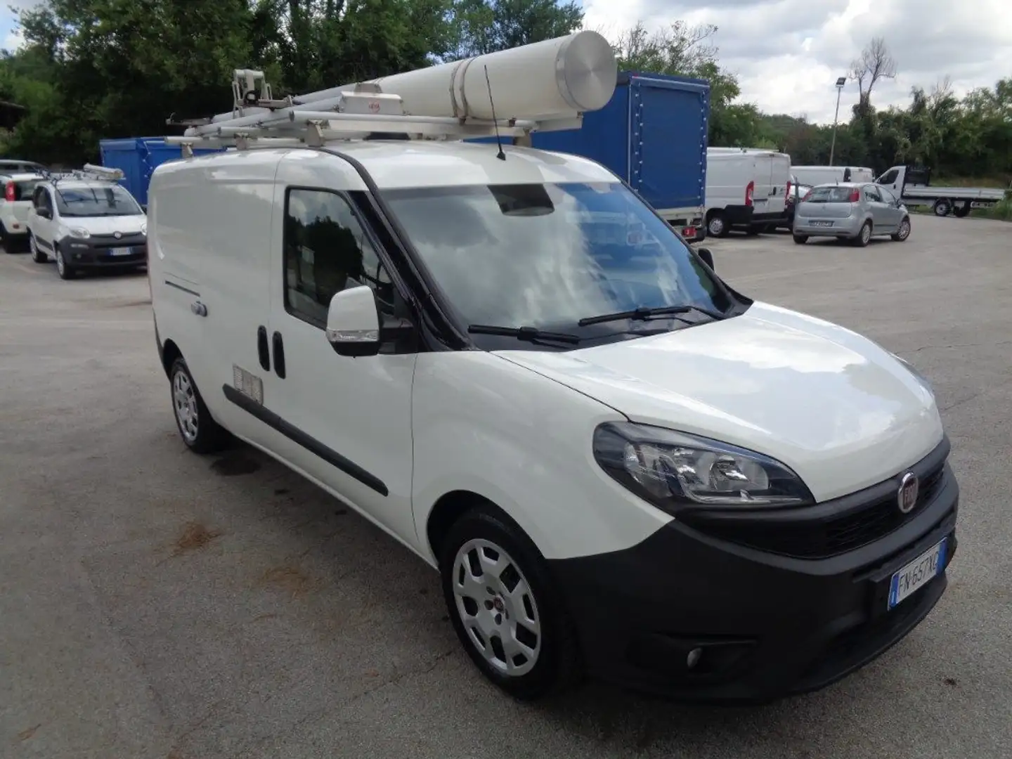 Fiat Doblo Doblò 1.4 T-Jet Natural Power PL-TN Cargo Maxi AL Bianco - 1