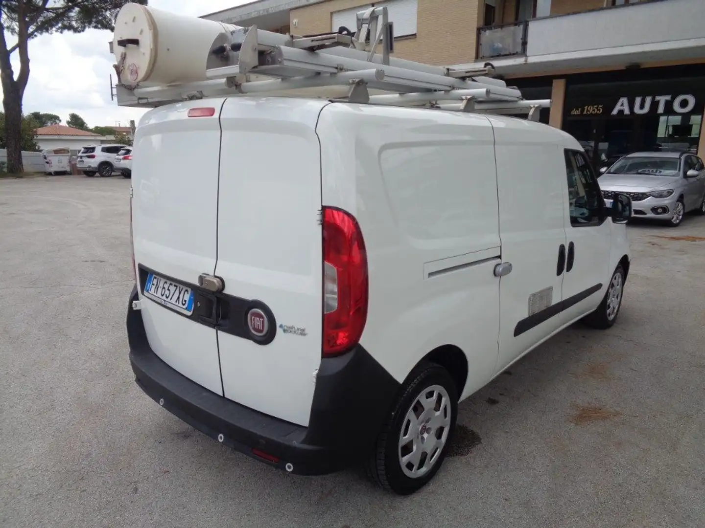 Fiat Doblo Doblò 1.4 T-Jet Natural Power PL-TN Cargo Maxi AL Bianco - 2