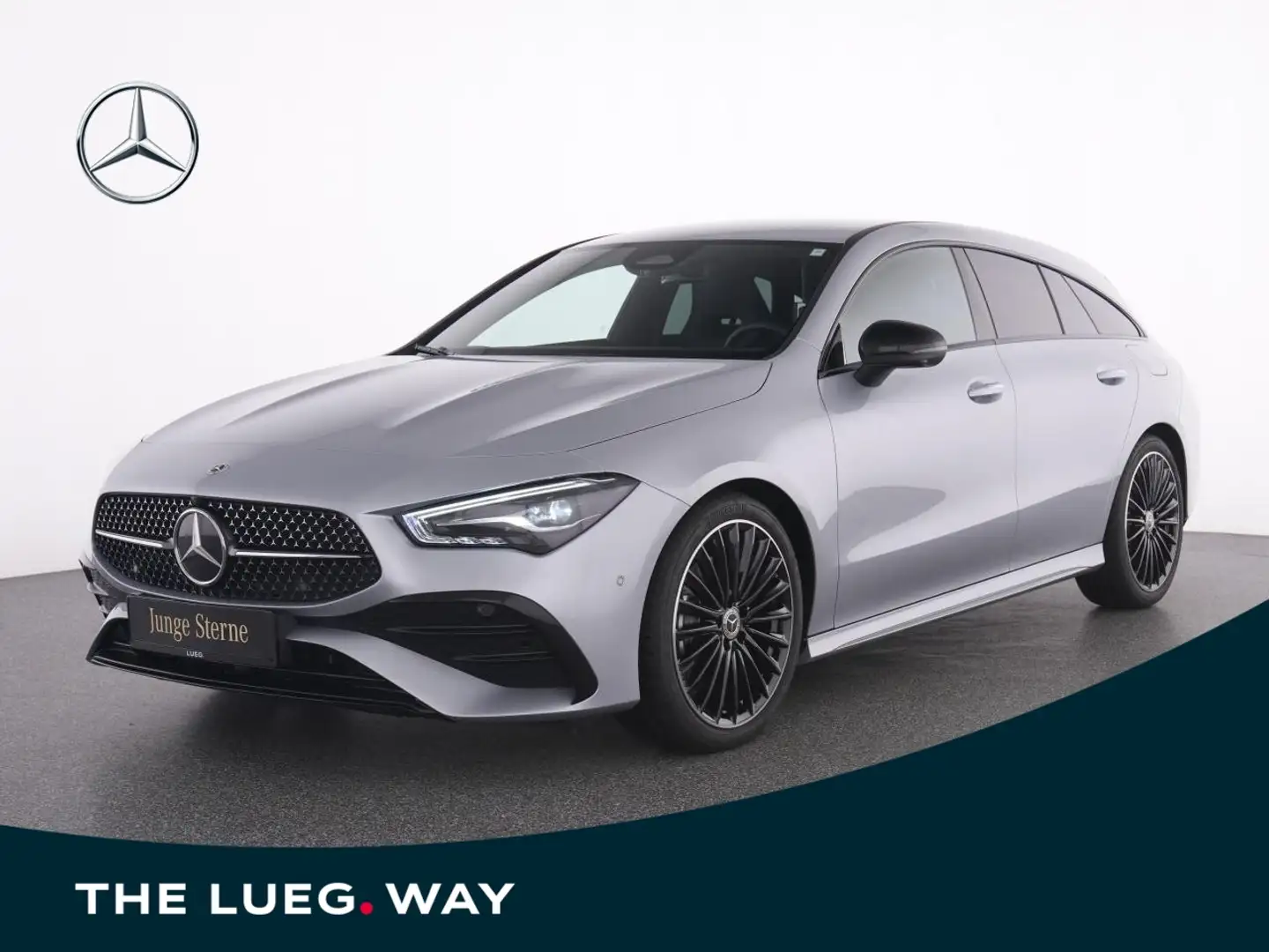 Mercedes-Benz CLA 200 SB AMG+LED+KeyGo+EHeck+360+Tot+Night+PTS Silber - 1