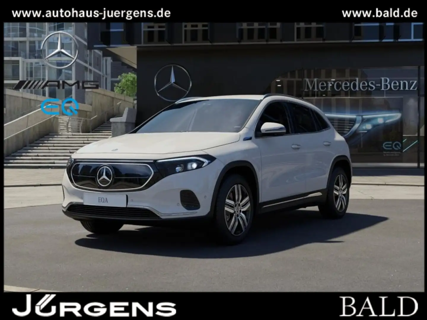 Mercedes-Benz EQA 250 Ambiente+360+Cam+LED+Keyl+Navi+Totw+Wide Weiß - 1