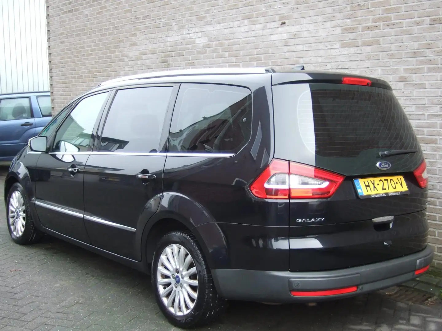 Ford Galaxy 1.6 SCTi Platinum 7p - 2e eig! - Leder - Noir - 2