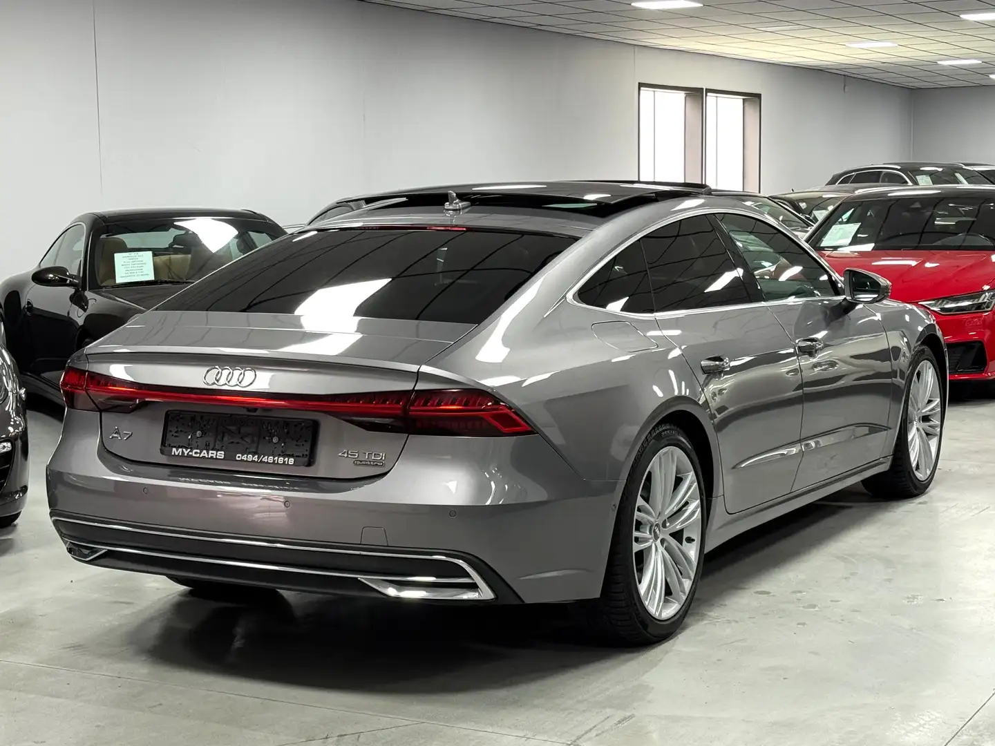 Audi A7 3.0 Tdi Quattro Pano Head-up Camera Ja 20 Full Opt Grijs - 2