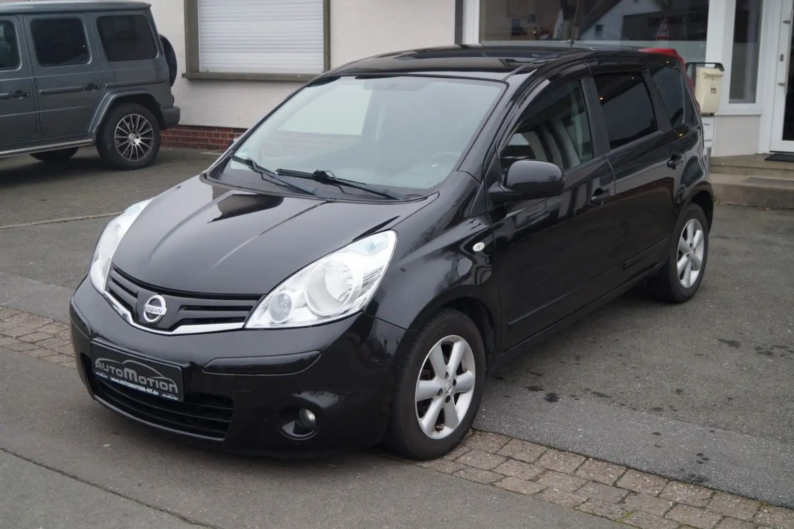 Nissan Note Acenta*Klima*Tempomat*MFL*ALU*AHK*FÄHRT* Schwarz - 1