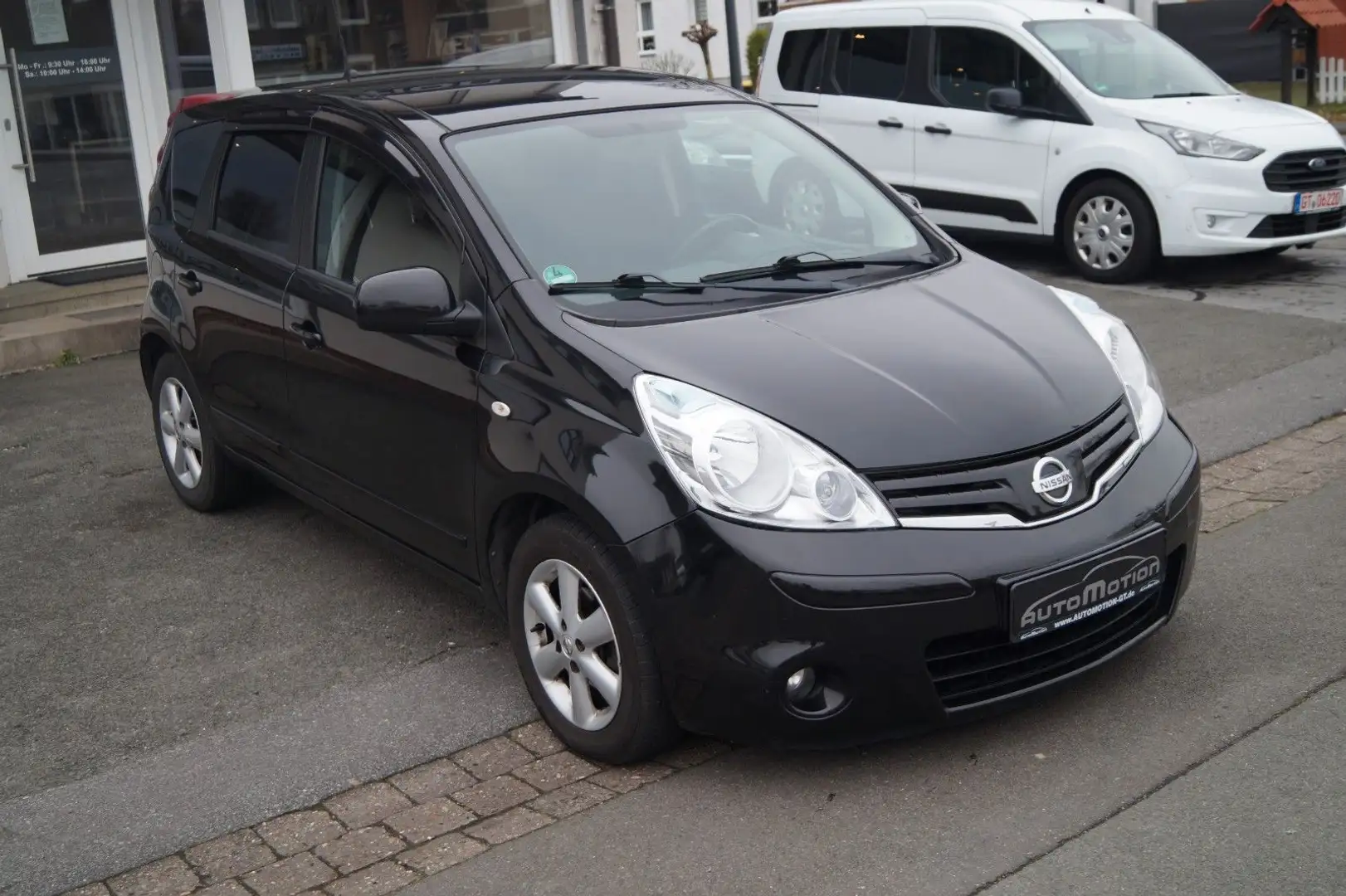 Nissan Note Acenta*Klima*Tempomat*MFL*ALU*AHK*FÄHRT* Schwarz - 2