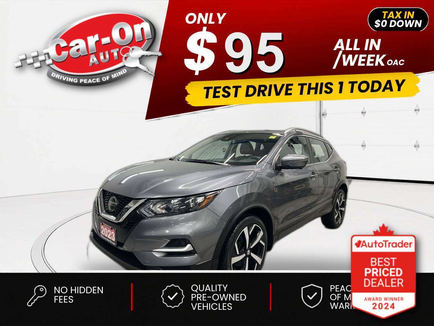 Gray 2023 Nissan Qashqai SUV / Crossover  Automatic