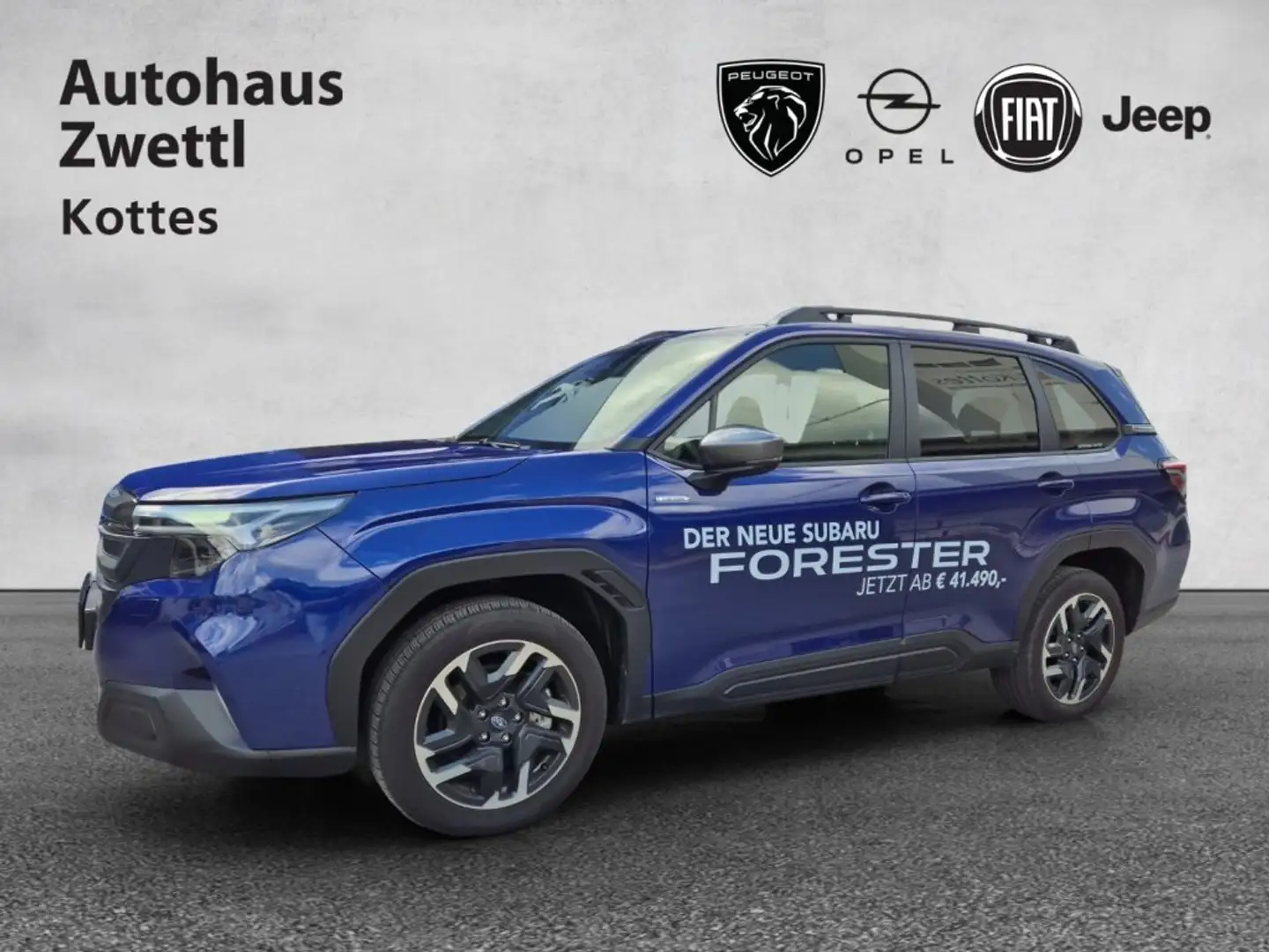 Subaru Forester e-Boxer 2,0i Style Xtra AWD CVT Blau - 1