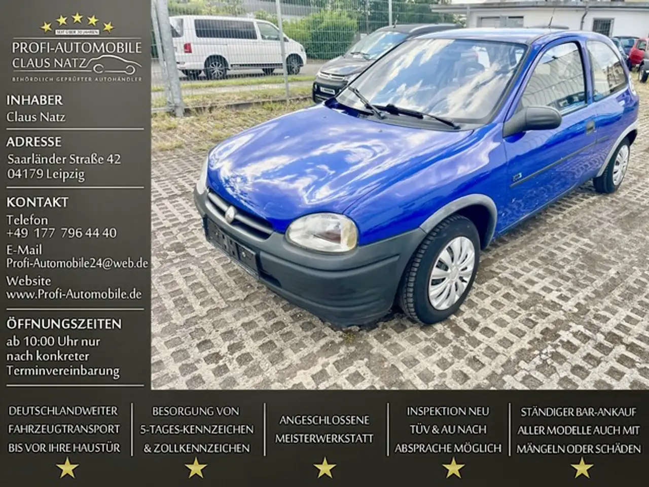 Opel Corsa 25 KMH KM H*Lieferung*, foto 1