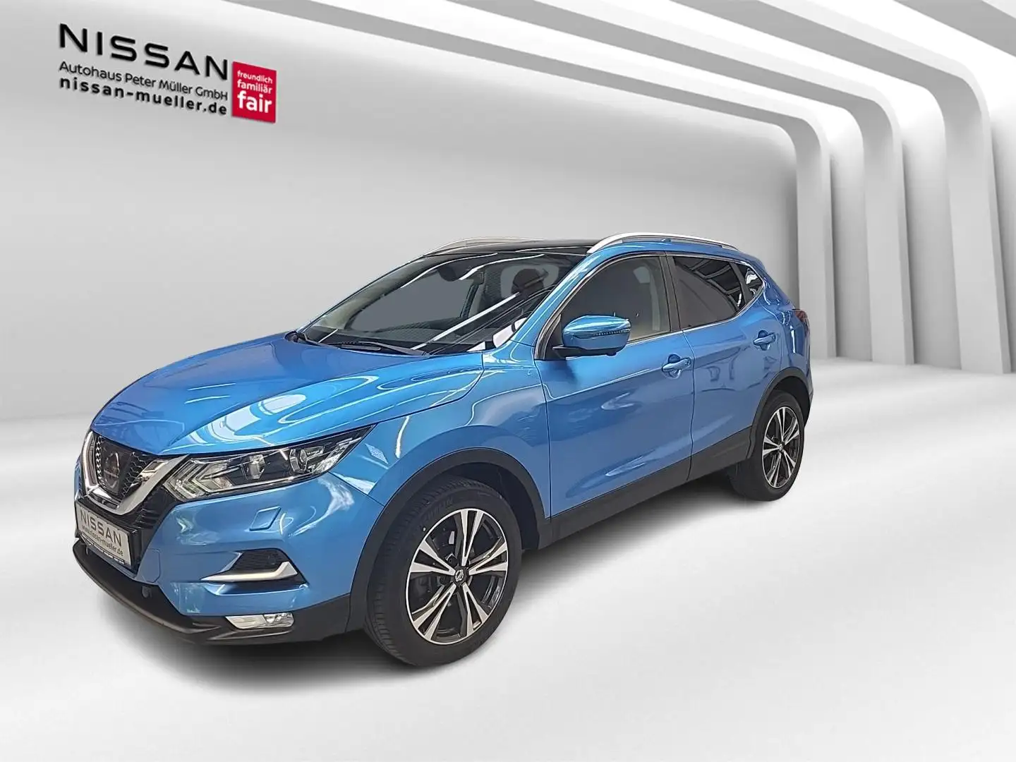 Nissan Qashqai 1.2 DIG-T 6MT N-Connecta Design BF PGD Blau - 1